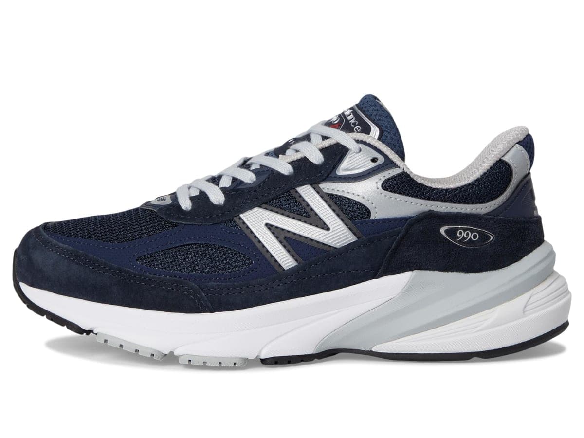 New Balance Men's Made in USA 990v6 Sneaker, Navy/Navy, 11 Wide thumbnail 4