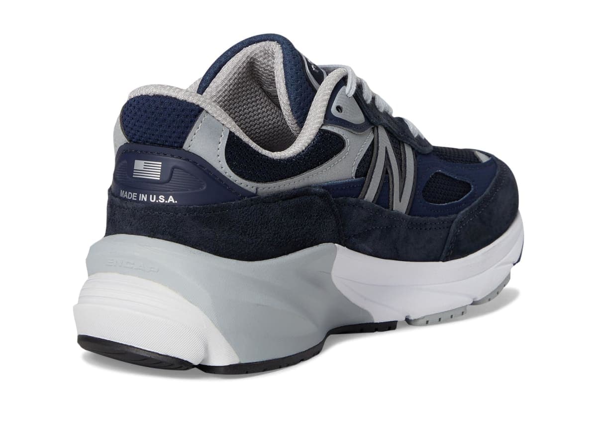 New Balance Men's Made in USA 990v6 Sneaker, Navy/Navy, 11 Wide thumbnail 5