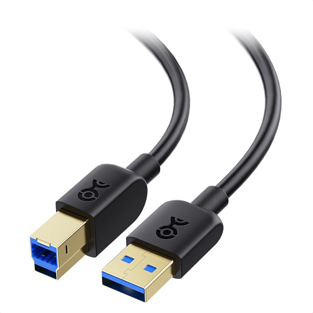 Cable Matters Long USB 3.0 Cable (USB 3 Cable, USB 3.0 A to B Cable) in Black 10 ft — image 1