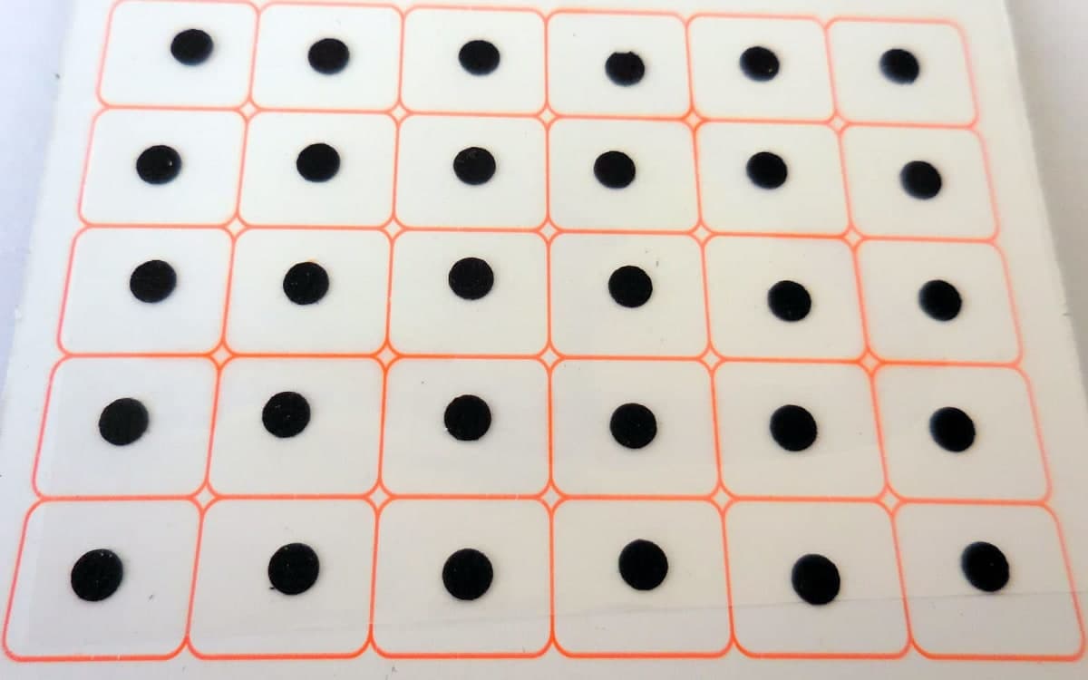 720 Bindi Count Black Color Multi Size Polka Dots Indian Daily Use or Craft work Bindi (Black) thumbnail 3