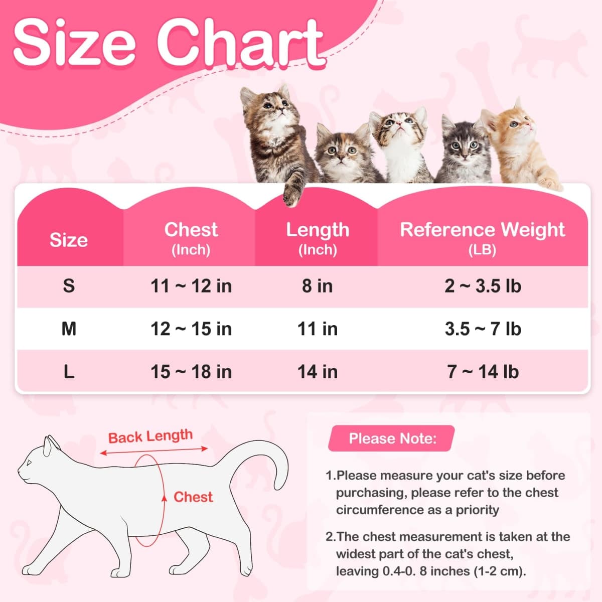 Coppthinktu Cat Recovery Suit for Abdominal Wounds or Skin Diseases Breathable E-Collar Alternative for Cats and Dogs After Surgery Wear Anti Licking Wounds thumbnail 3