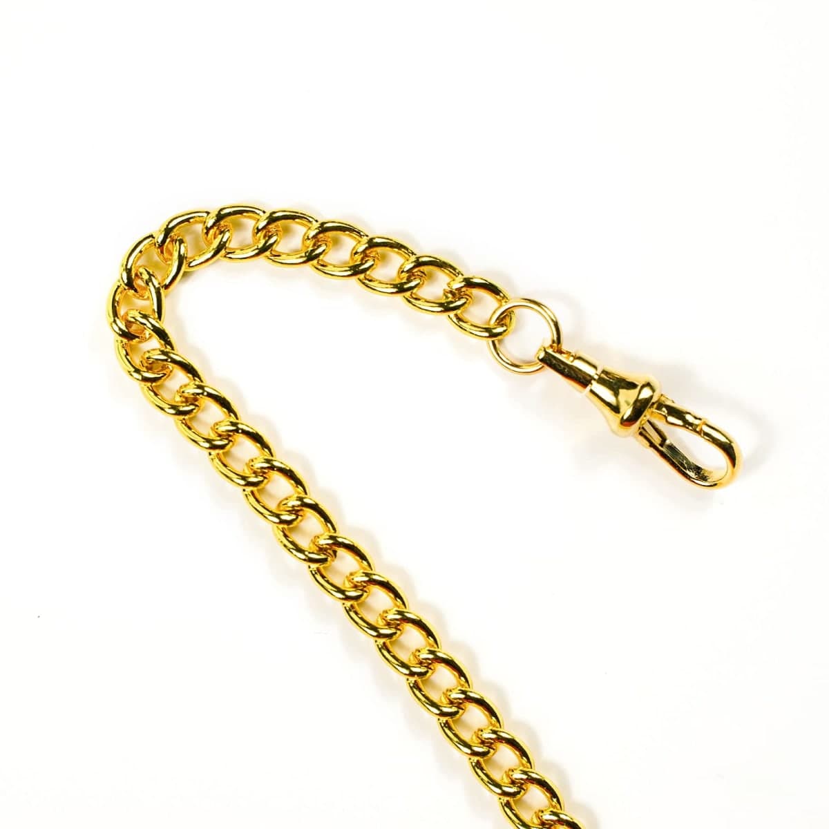 YECSOSS Men's Pocket Watch Chain Albert Vest Chain Compass Necklace Pendant Design Pendant T Bar, Gold thumbnail 4