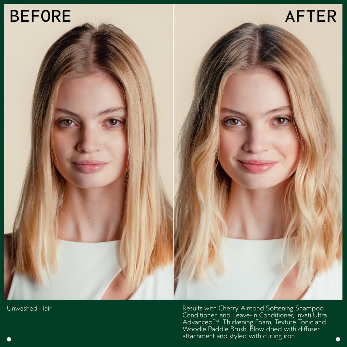Aveda Invati Ultra Advanced Thickening Foam | Styling Foam for Thin & Thinning Hair | Instantly Thickens Hair | Flexible Hold | 97% Naturally Derived*, 45ml thumbnail 5