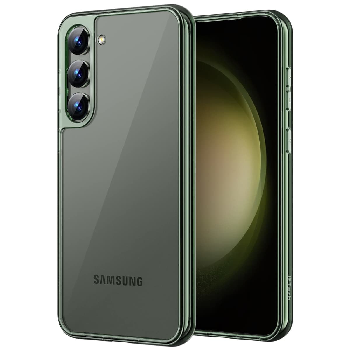 JETech Case for Samsung Galaxy S23+ / S23 Plus 5G 6.6-Inch, Non-Yellowing Shockproof Bumper Protective Phone Cover, Anti-Scratch Hard PC Back (Green) — image 1
