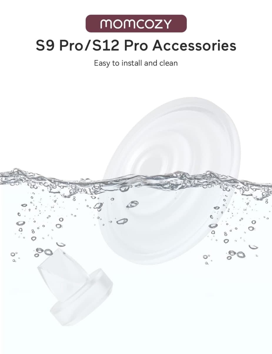 Duckbill Valves Silicone Diaphragm for Momcozy S9Pro S12Pro Breast Pump thumbnail 2