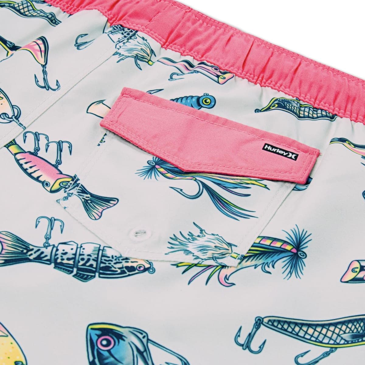 Hurley Boys' Pull on Swim Trunks, Bone/Allure, 7 thumbnail 3