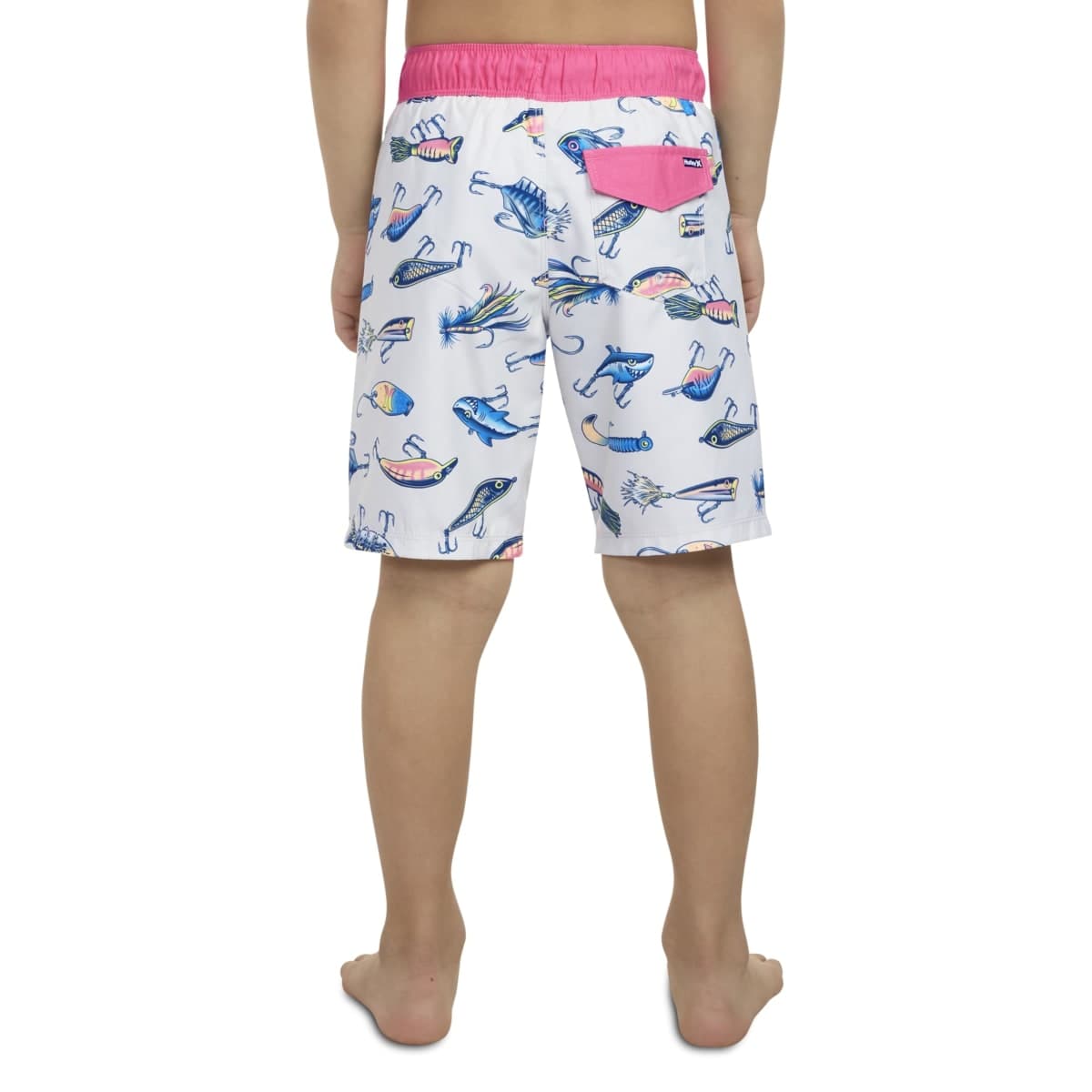 Hurley Boys' Pull on Swim Trunks, Bone/Allure, 7 thumbnail 4