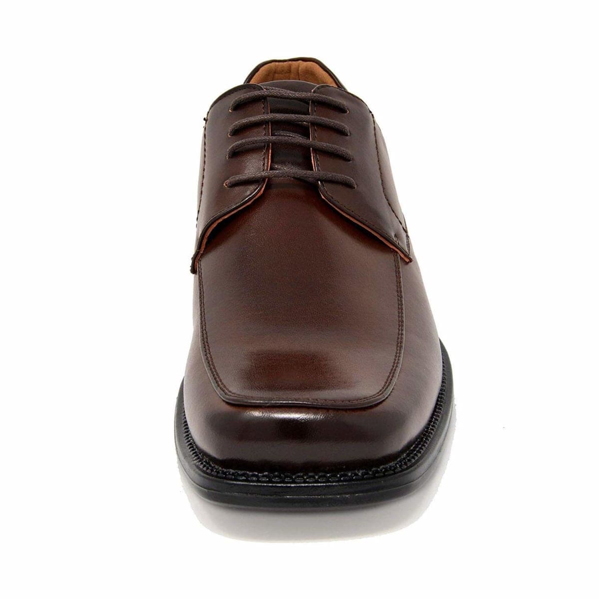 Bruno Marc Men's Dark Brown Square Toe Classic Business Dress Shoes Goldman-01 Size 14 M US thumbnail 3