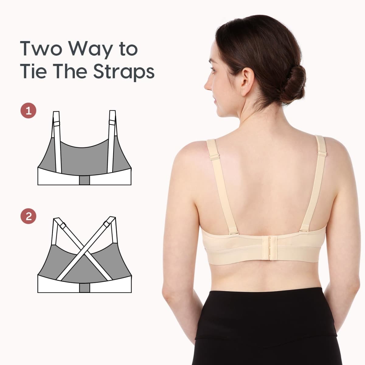 Momcozy Pumping Bra, Pumping Bra Hands Free 3 Pack Comfortable All Day Wear Pumping and Nursing Bra in One Holding Breast Pump for Spectra, Lansinoh, Medela thumbnail 5