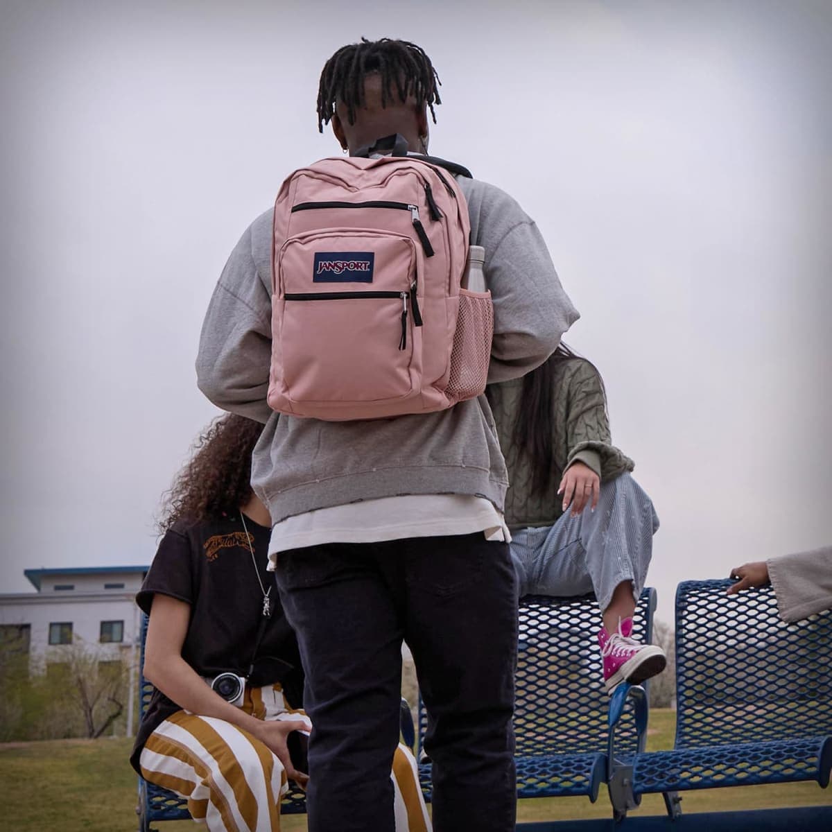 JanSport Laptop Backpack - Computer Bag with 2 Compartments, Ergonomic Shoulder Straps, 38.1 cm Laptop Sleeve, Haul Handle - Graphite Grey thumbnail 4
