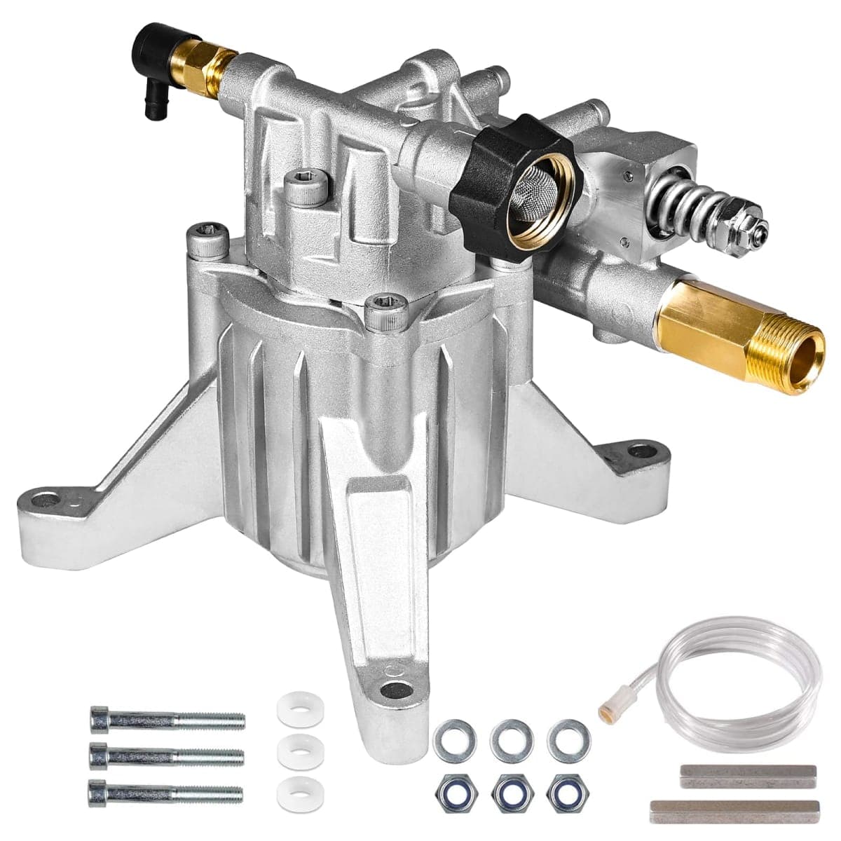 YAMATIC 7/8" Shaft Vertical Pressure Washer Pump Rear Inlet/Outlet 3000 PSI @ 2.5 GPM Replacement Pump for Power Washers, Compatible with 308653045, 308653052, 308653078, GCV190 and more — image 1