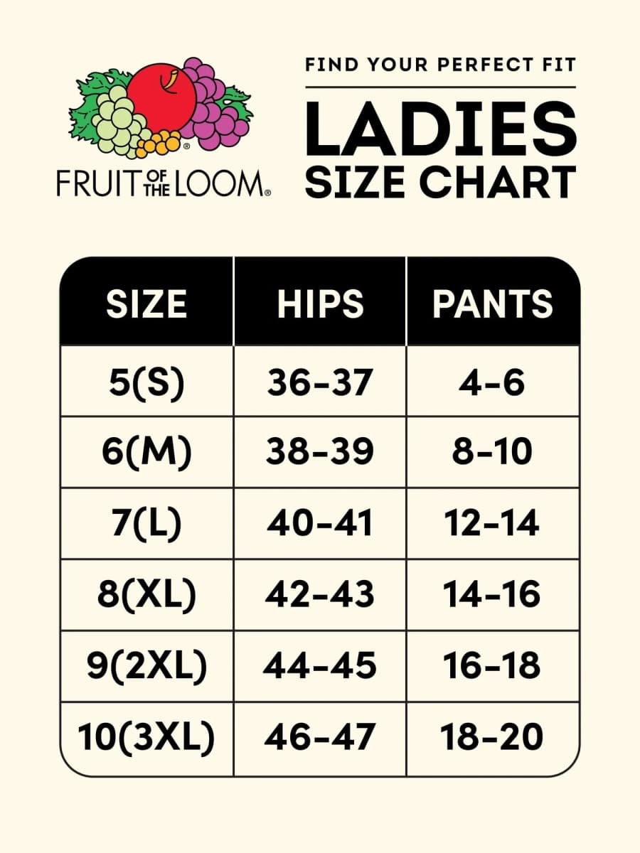 Fruit of the Loom Women's 6 Pack Seamless Underwear Multipack, Hipster , Assorted, 7 thumbnail 5