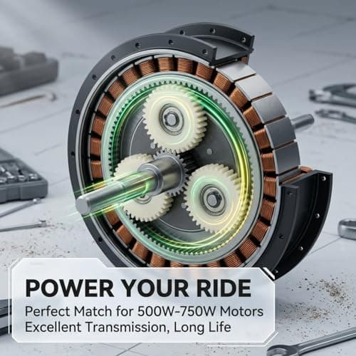 Planetary Gear Motor, E Bike Motor Gear Clutch Kit, 36 Teeth E Bike Wheel Hub Motor Planetary Gears for Electric 500W 750W thumbnail 4