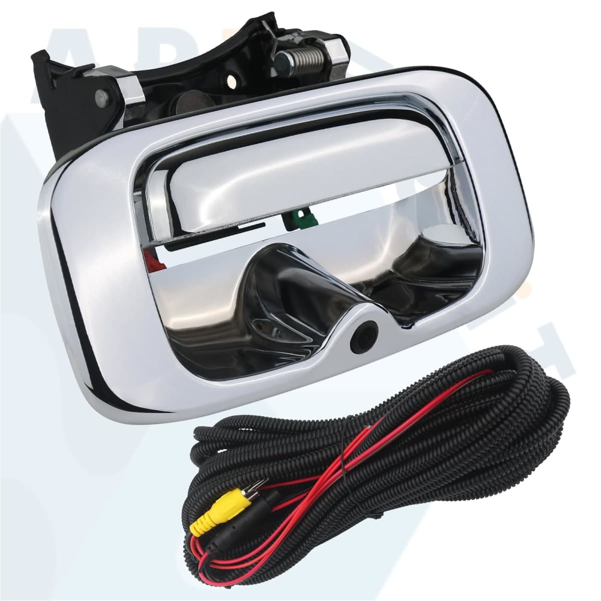 Tailgate Handle with Backup Camera for 1999-2006 Chevy/GMC Specific Models,Chrome thumbnail 3