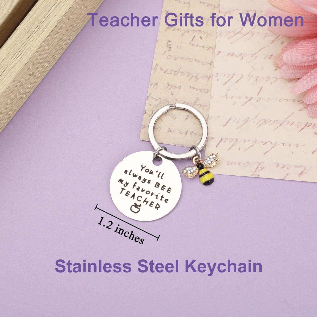 JTENGTOP Teacher Appreciation Gifts for Women, Christmas Valentines Day Thank You Gifts for Teachers from Student, Thanksgiving Back To School Present thumbnail 5