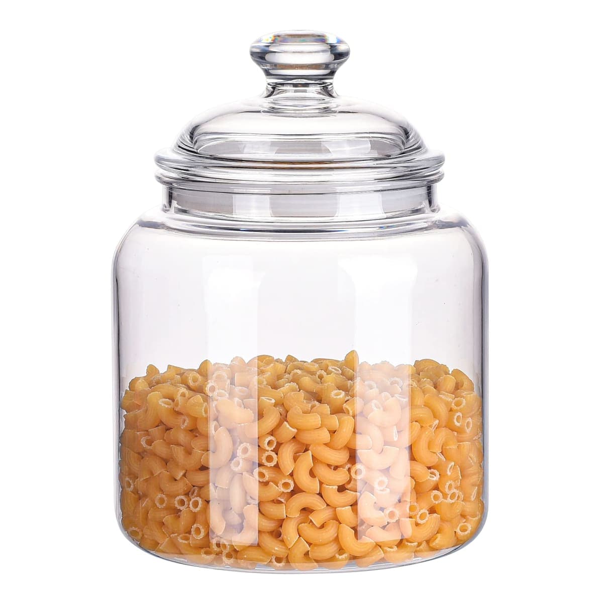 50 oz Small Unbreakable & Dishwasher Safe Airtight Food Storage Jar | Premium Plastic Shatterproof Apothecary Jars | An ideal Canister Container for Coffee, Cereal, Tea, Spices, Snack, Bath Salt — image 1