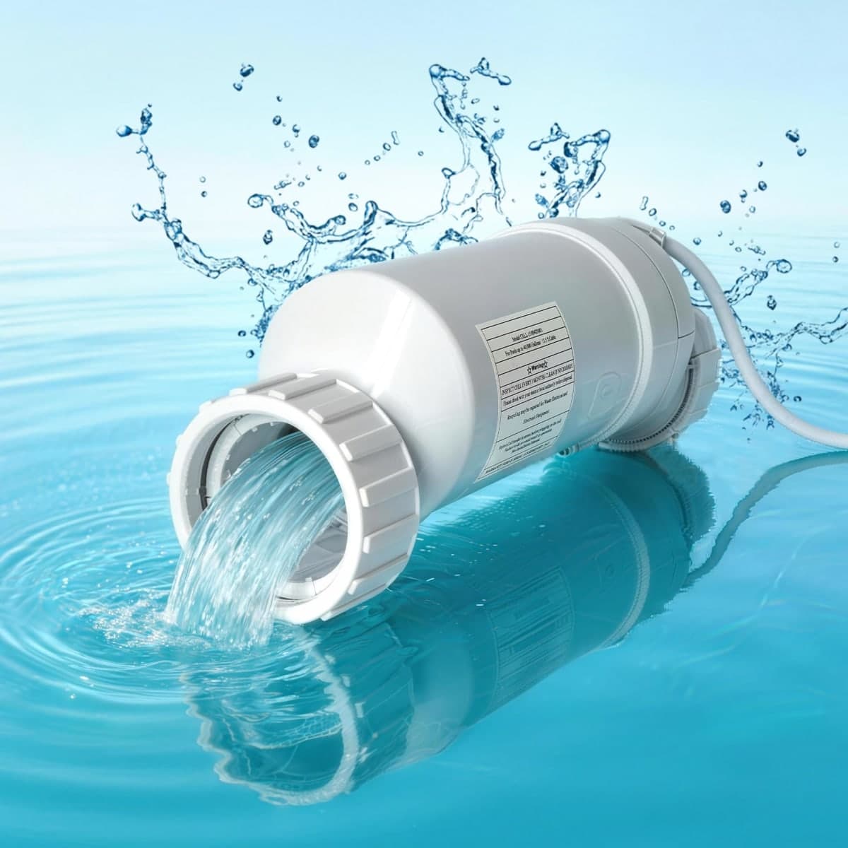 Togsher T15 Salt Cell Replacement for Inground Swimming Pool Up to 40,000 Gallons, Compatible with Hayward T15 Salt Cell, Upgraded Version, 7000+ Hours Service Life thumbnail 2