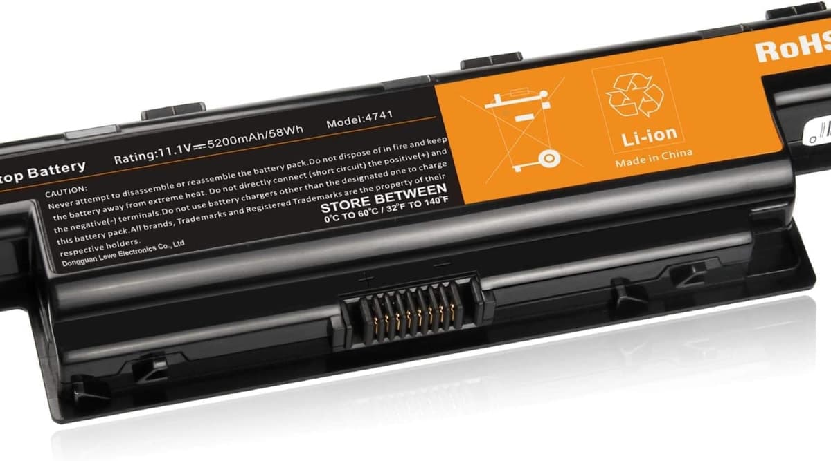 58Wh AS10D31 AS10D51 Laptop Battery for ACER Aspire 4253 4750 4551 4552 4738 4741 4771 5251 5253 5542 5551 5552 5560 5733 5741 5742 5750 7551 7552 7560 7741 7750 AS5741 - High Performance 5200mAh thumbnail 3