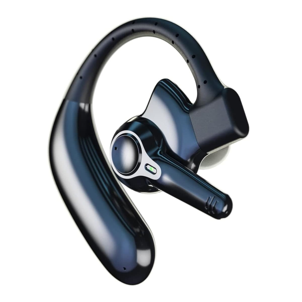 emotal Dual-Mic AI Noise Cancelling Bluetooth Headset for Cell Phones, 10 Days Standby 30Hrs HD Talktime Bluetooth Earpiece IPX6 Waterproof Ultralight for Driving/Truckers/Business — image 1