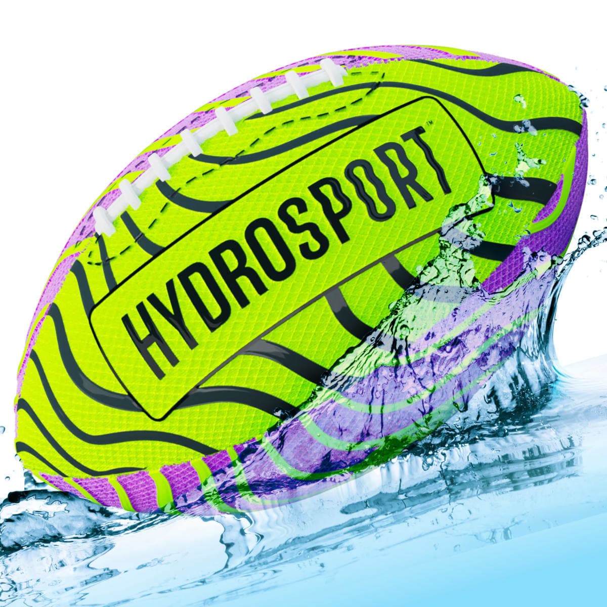 HydroSport Water Football for Pool, Beach, Lake - Waterproof Pool Toys for Kids Ages 8-12 - Teen Boys Gift - Swimming Balls Sports - Family, Teens Boys & Adults Fun - Outdoor Accessories — image 1