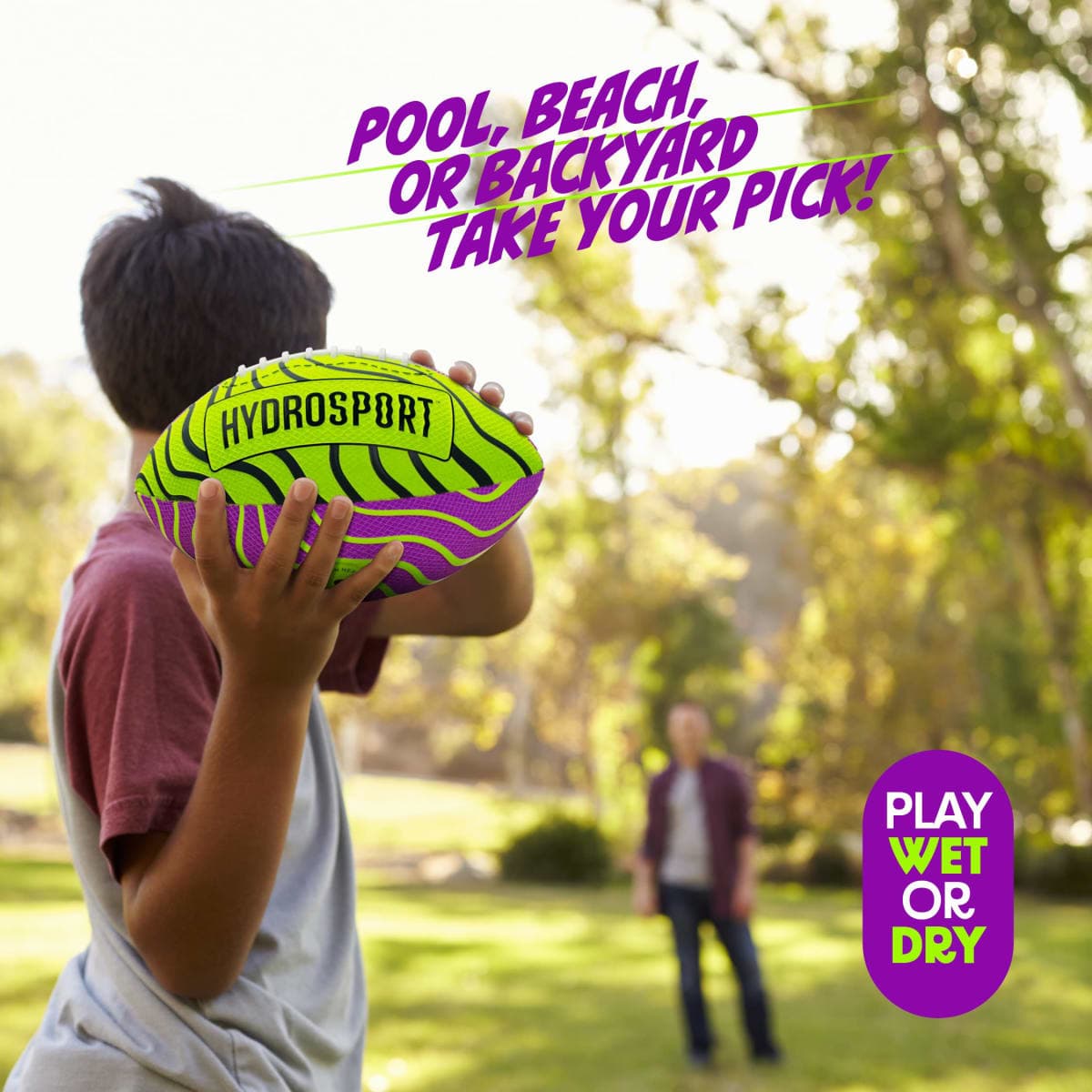 HydroSport Water Football for Pool, Beach, Lake - Waterproof Pool Toys for Kids Ages 8-12 - Teen Boys Gift - Swimming Balls Sports - Family, Teens Boys & Adults Fun - Outdoor Accessories thumbnail 5