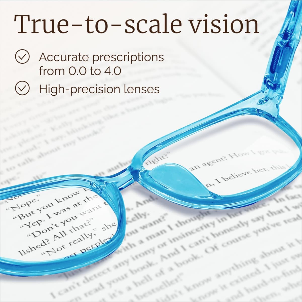 NOVIVON Reading Glasses +1.5 with 6 Cases – Blue Light Blocking Readers for Women & Men, Computer eye glasses, Cheaters thumbnail 3