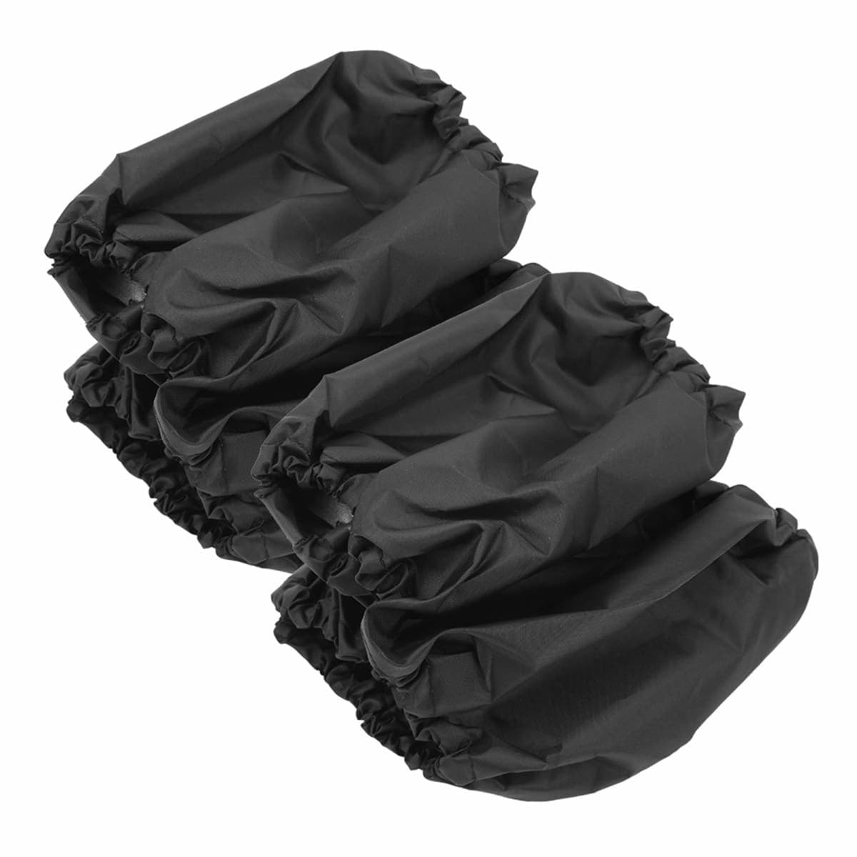 4 Pcs/Set Stroller Wheel Protection Covers Black Wheelchair Tire Protector for Child Kid Baby Stroller Jogger Wheels Protection Covers(L) thumbnail 5
