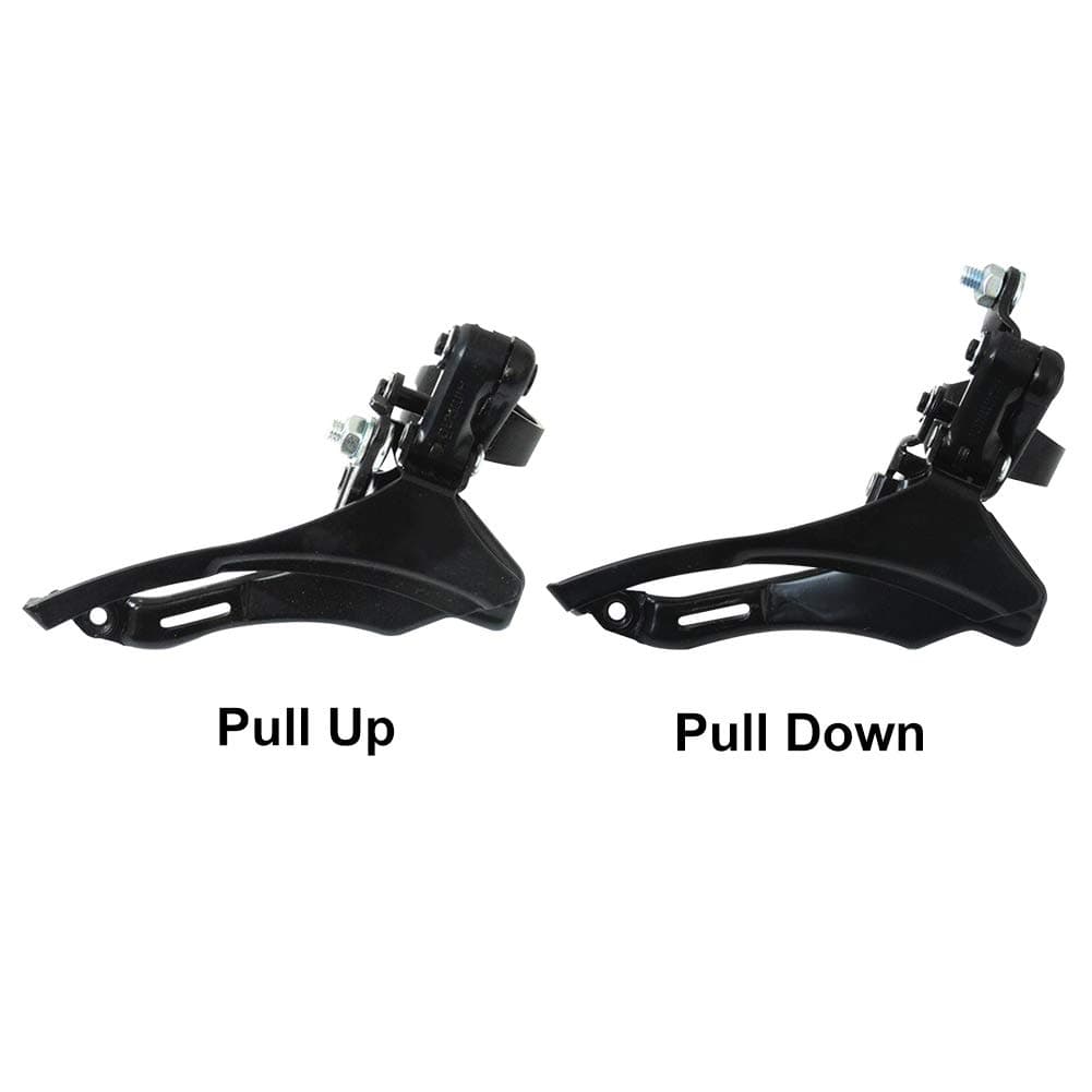 Bike Front Derailleur, Universal Bicycle Steel Speed Changer TZ 30, Replacement Parts Accessories for Bikes/Cruisers/Electric/Hybrid Mountain Cycle(Pull Down Type) thumbnail 3