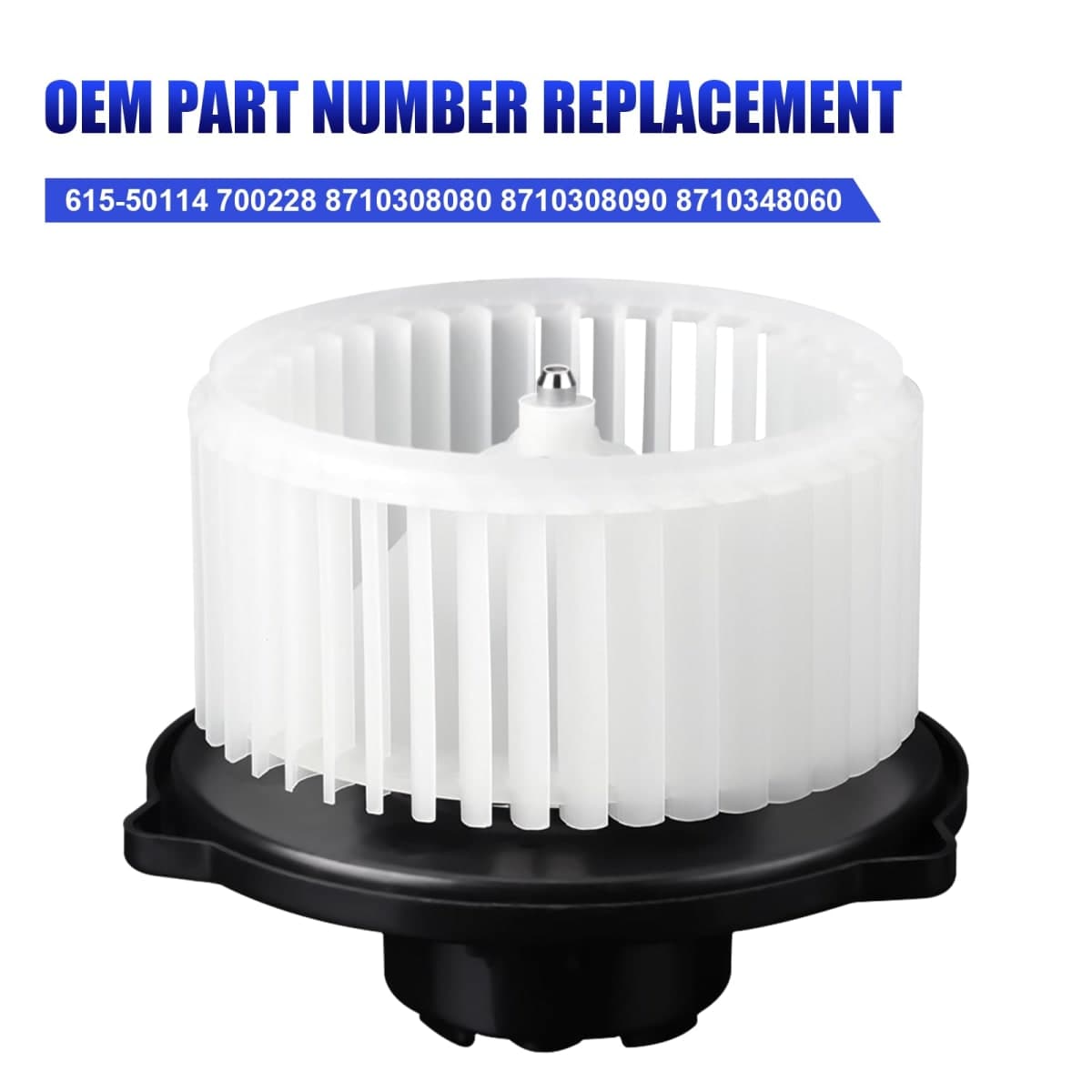 AC Blower Motor with Fan Fits for 2010-2019 Subaru Legacy Outback, 2007-2009 Lexus RX350, 2006-2010 Toyota Sienna, 08-15 Cadillac CTS, 07-11 Cadillac SRX STS HVAC Heater Blower Motor Replaces# 700228 thumbnail 3