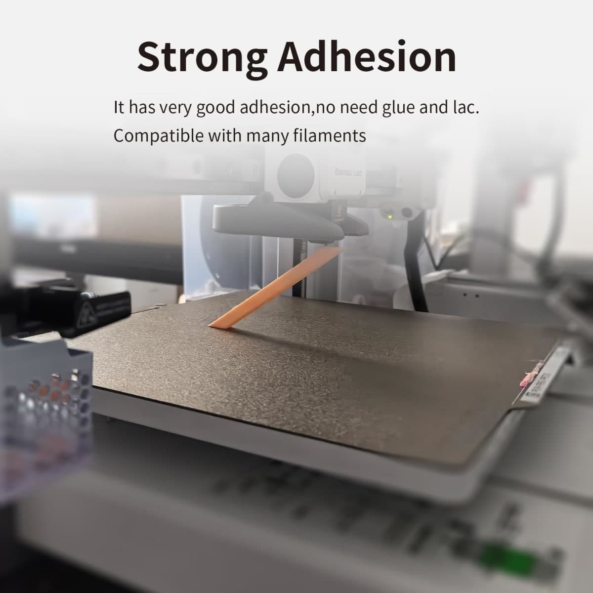 Upgraded 2 Packs 178x184mm Build Plate for X Maker 3D Pinter, Double Side Textured BasePlate PEI Build Plate Spring Steel Heated Bed Flex Print Platform.NOT for X Maker Joy. thumbnail 4