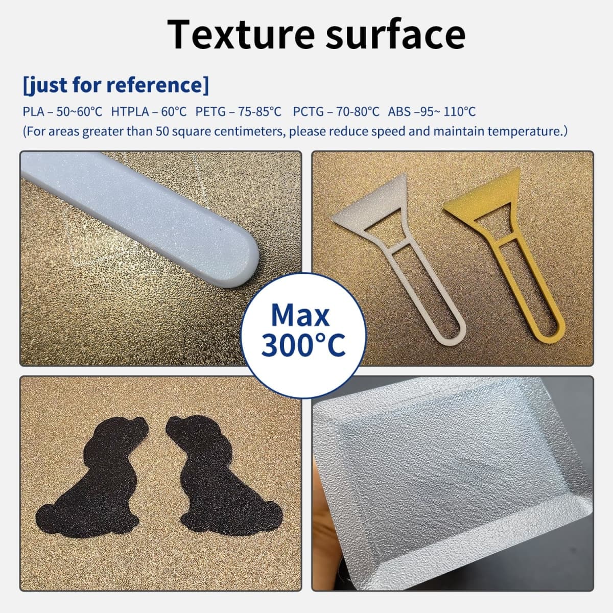 178x184MM for X Maker 3D Pinter Magnetic BasePlate Double Side PEI Build Plate Spring Steel Heated Bed Flex Print Platform,NOT for X Maker Joy. thumbnail 5
