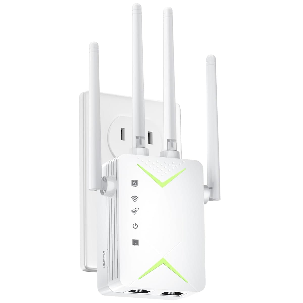 2026 WiFi Extender Signal Booster, Whole Home Coverage Works with Any Router | Plug and Play — image 1