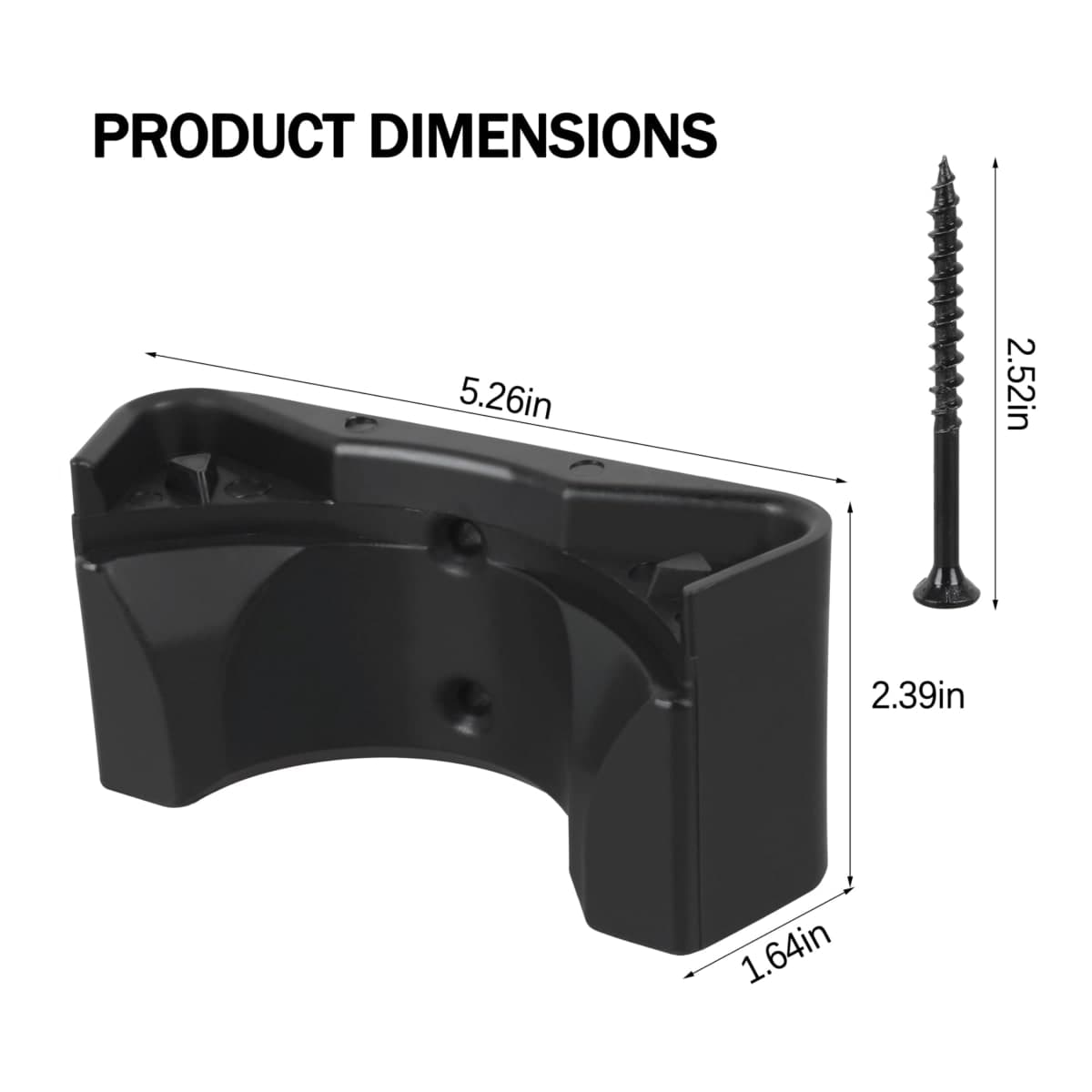 M-18 Leaf Blower Wall Mount Bracket for Milwauk-ee 2724-20 2724-21-2 Pack thumbnail 2