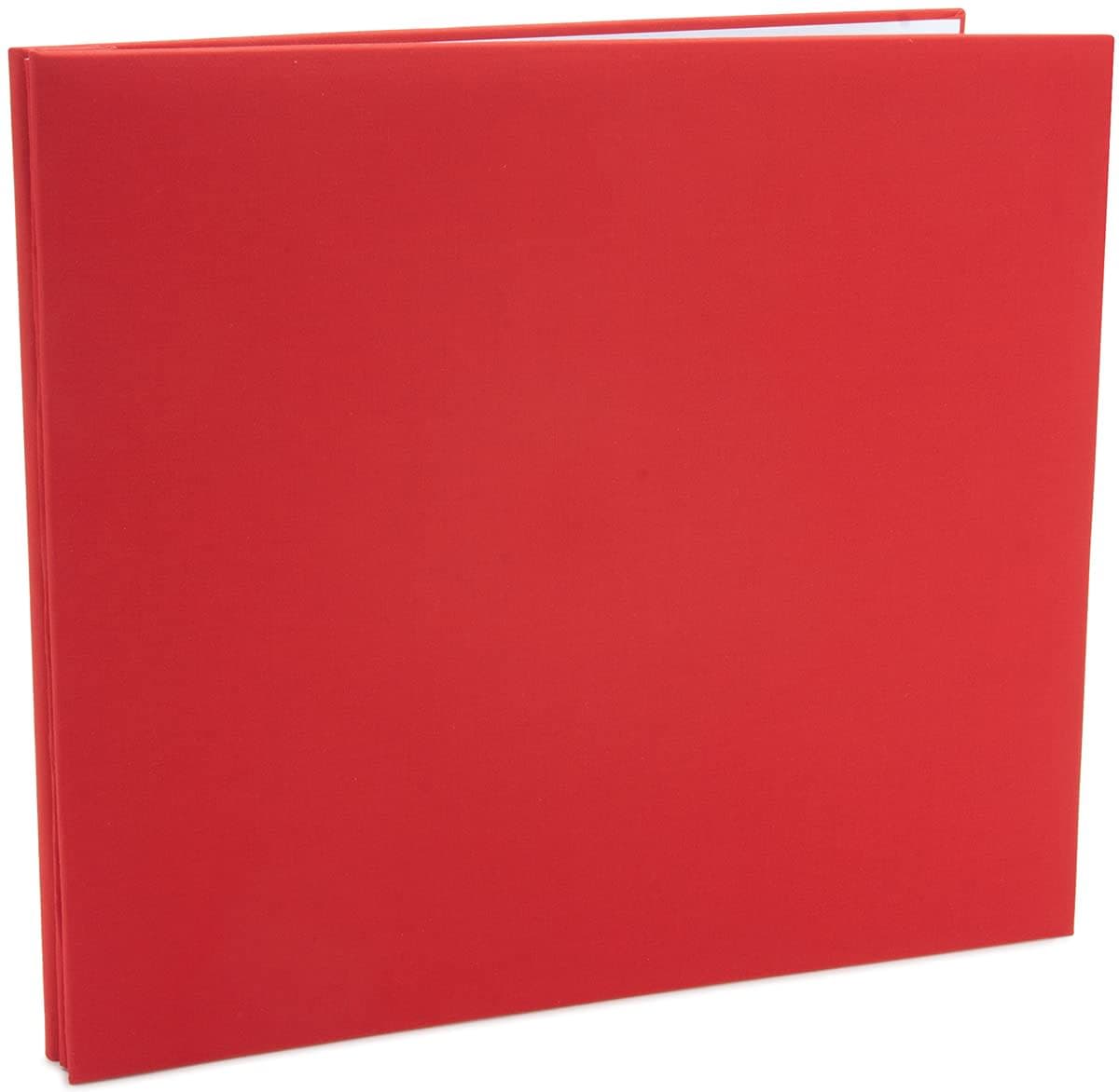 Colorbok 62076 Fabric Post Bound Album, 12-Inch x 12-Inch, Red thumbnail 2