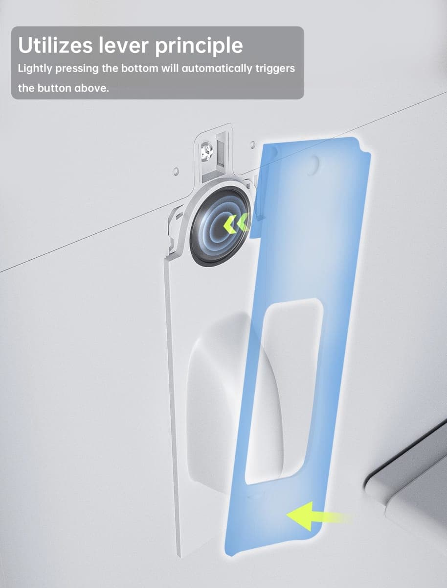 heartybay Water Dispenser Lever for Refrigerator Interior, [One-handed Portable Operation] Premium Replacement Handed Water Dispensing Lever for Whirlpool and Other Models (Screw-On Style) thumbnail 2