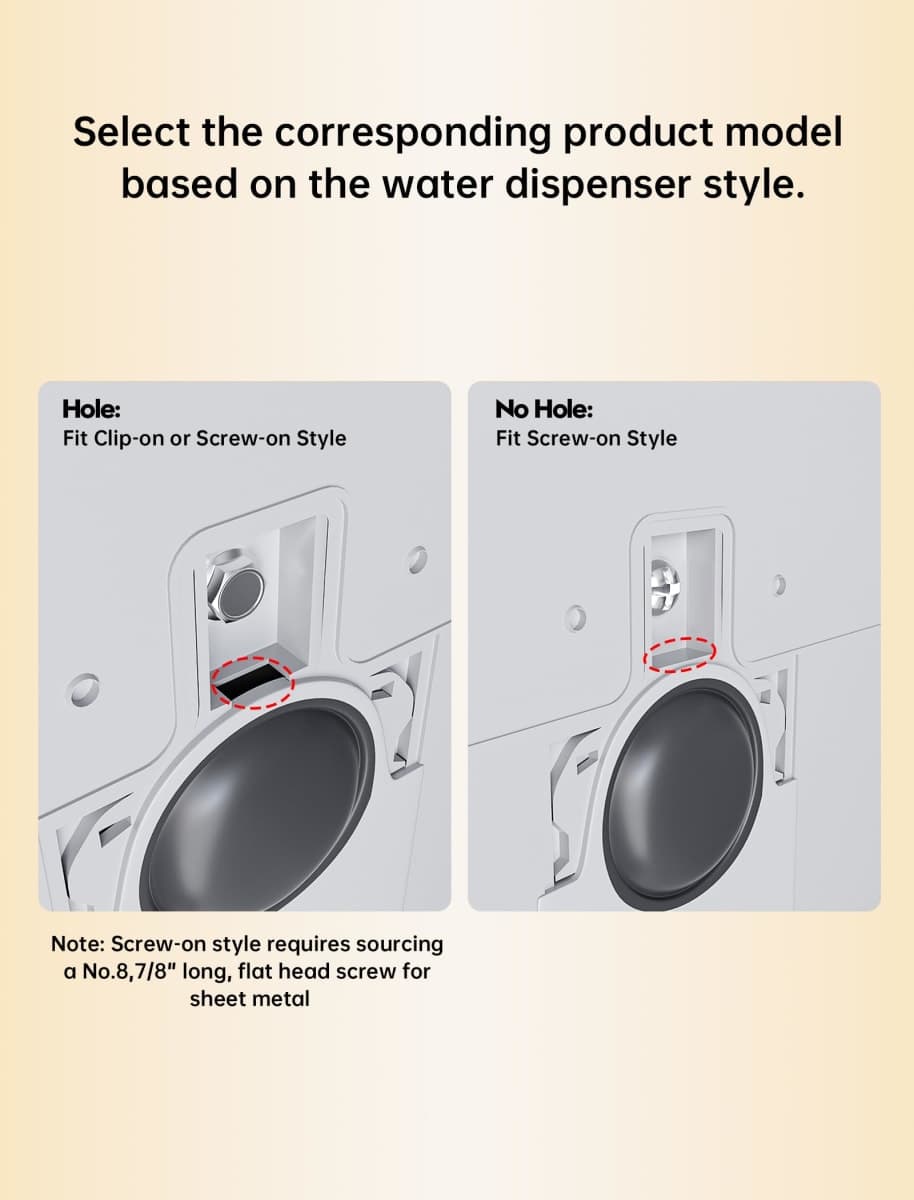 heartybay Water Dispenser Lever for Refrigerator Interior, [One-handed Portable Operation] Premium Replacement Handed Water Dispensing Lever for Whirlpool and Other Models (Screw-On Style) thumbnail 4