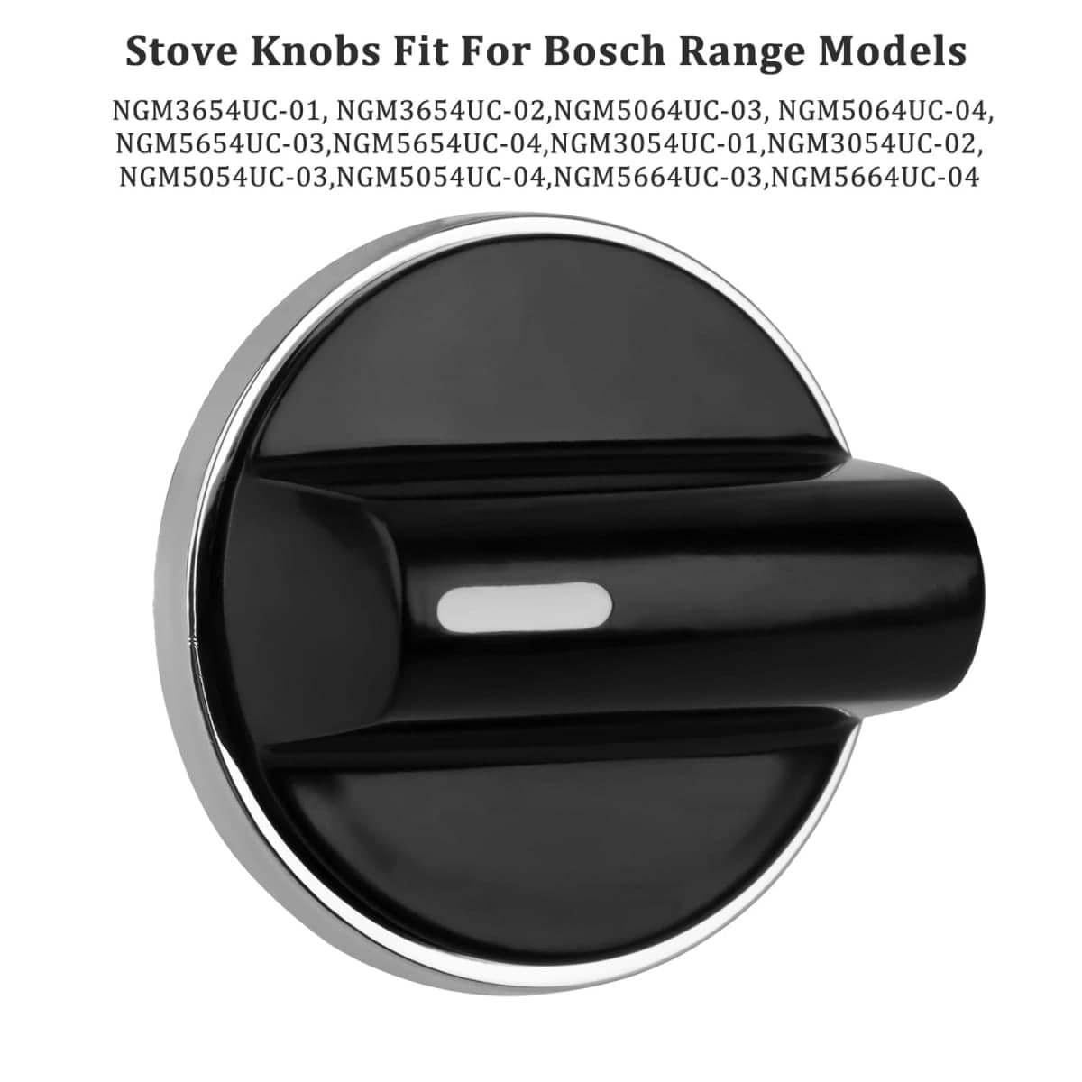 Junling 00650847 Cooktop Stove Knobs Compatible with Bosch, 5 Pack Range Oven Gas Burner Knob Replace 650847 1999734 AH3480601 AP4513132 PS8731208 thumbnail 2