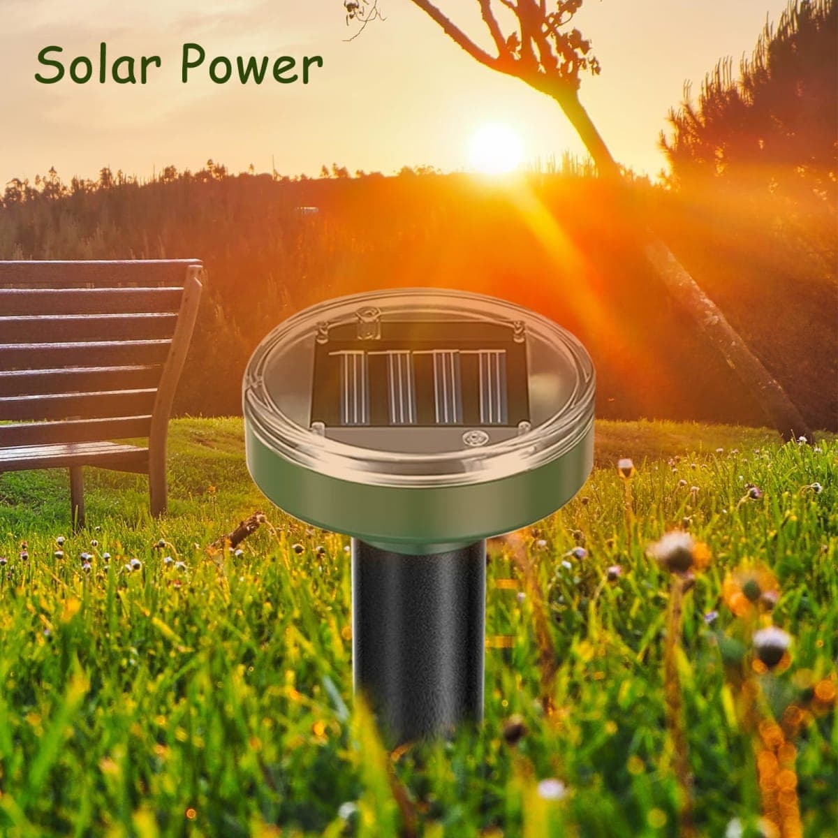 12Pcs Snake Repellent for Yard, Mole Repellent, Solar Ultrasonic Groundhog Gopher, Skunk, Vole, Rabbit, Rodent,Repellent Outdoor for Lawn Garden & Yard thumbnail 4