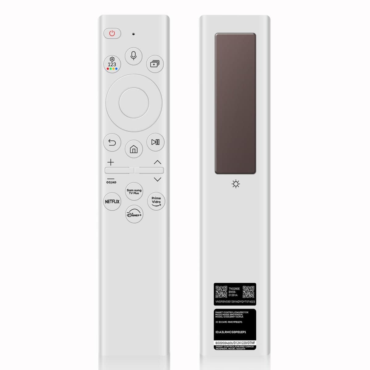 BN59-01391A Solar Frame TV Remote Replacement for Samsung Smart TV with Voice Bluetooth Rechargeable Solar Cell, Compatible with Samsung 2020 to 2025 Neo LED 4K Ultra HD TV Samsung Frame Remote
