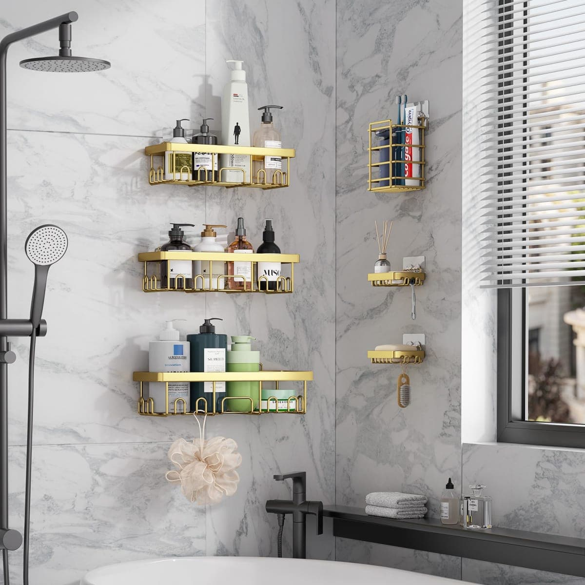 Veken shower caddy thumbnail 4
