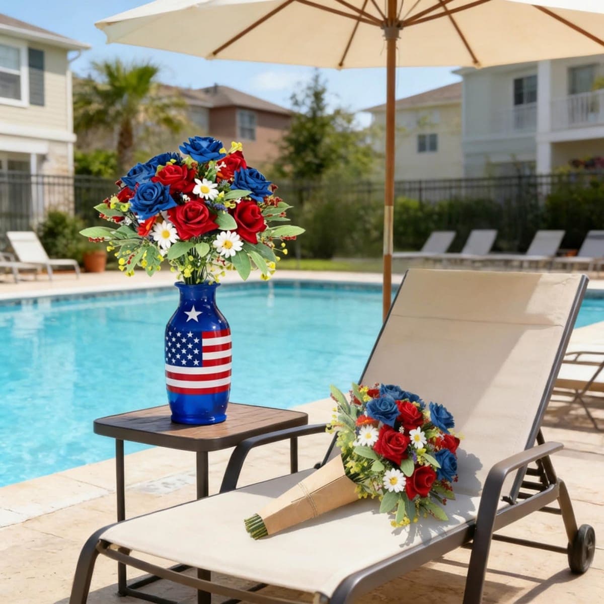 EYNDYN Artificial Flowers (6, 4th of July) thumbnail 4