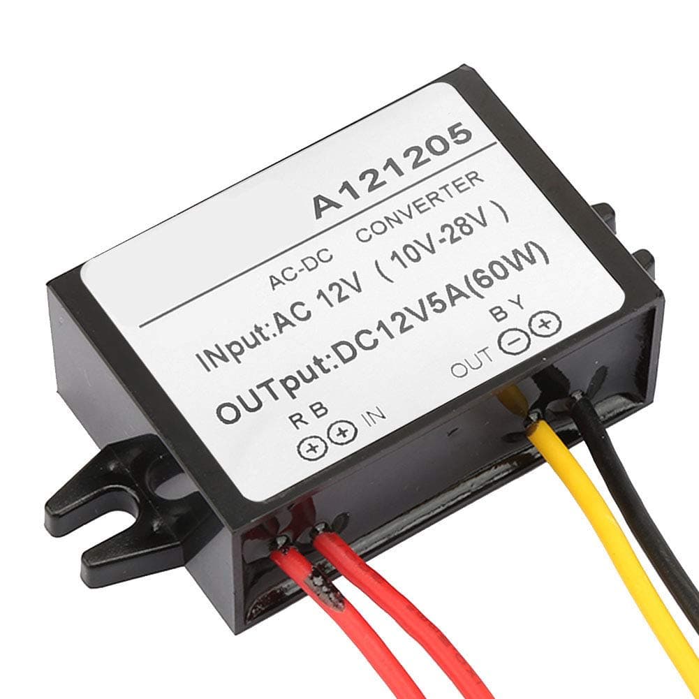Voltage Convertor AC to DC Voltage Regulator Power Module, AC 10-28V to DC 12V Step Down Module Voltage Regulator Rectifier, AC DC Step Down Converter (5A) thumbnail 3