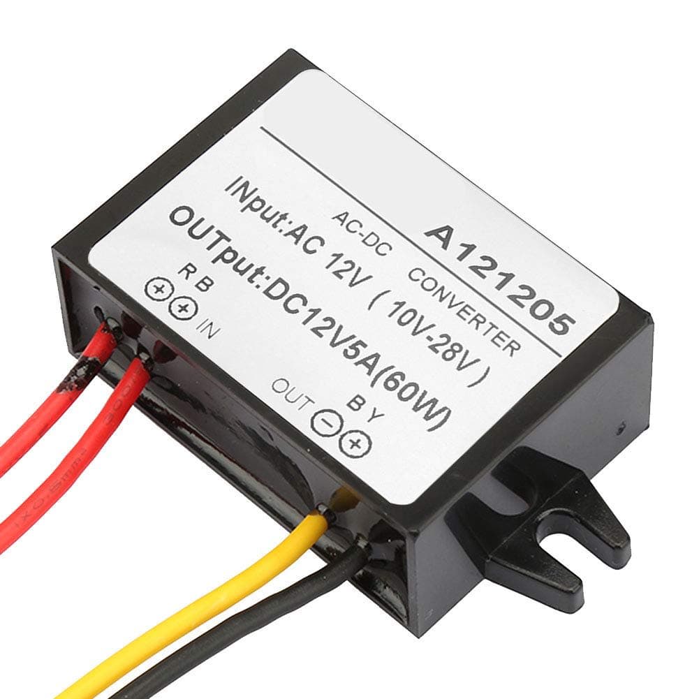 Voltage Convertor AC to DC Voltage Regulator Power Module, AC 10-28V to DC 12V Step Down Module Voltage Regulator Rectifier, AC DC Step Down Converter (5A) thumbnail 4