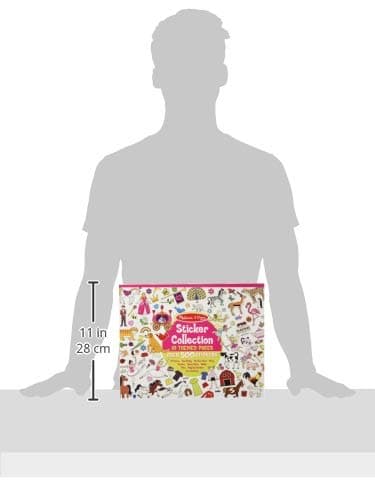 Melissa & Doug Sticker Collection Book: Princesses, Tea Party, Animals, and More - 500+ Stickers - FSC CertifiedCar Activities for Kids Ages 3+ thumbnail 3