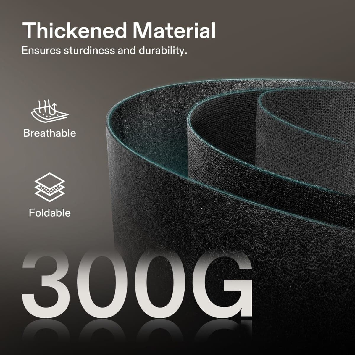 VIVOSUN 5-Pack 20 Gallons Grow Bags Heavy Duty Thickened Nonwoven Fabric Pots with Handles thumbnail 3