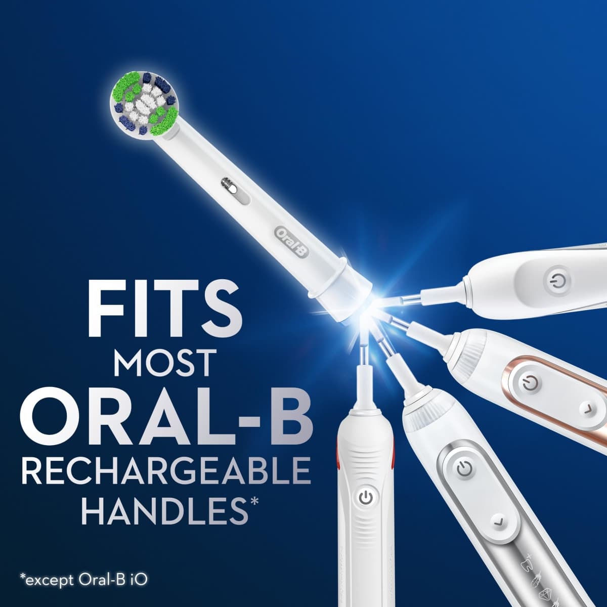 Oral-B Electric Toothbrush Replacement Brush Heads, Precision Clean, White, 1 Count + 1 Daily Clean White thumbnail 4