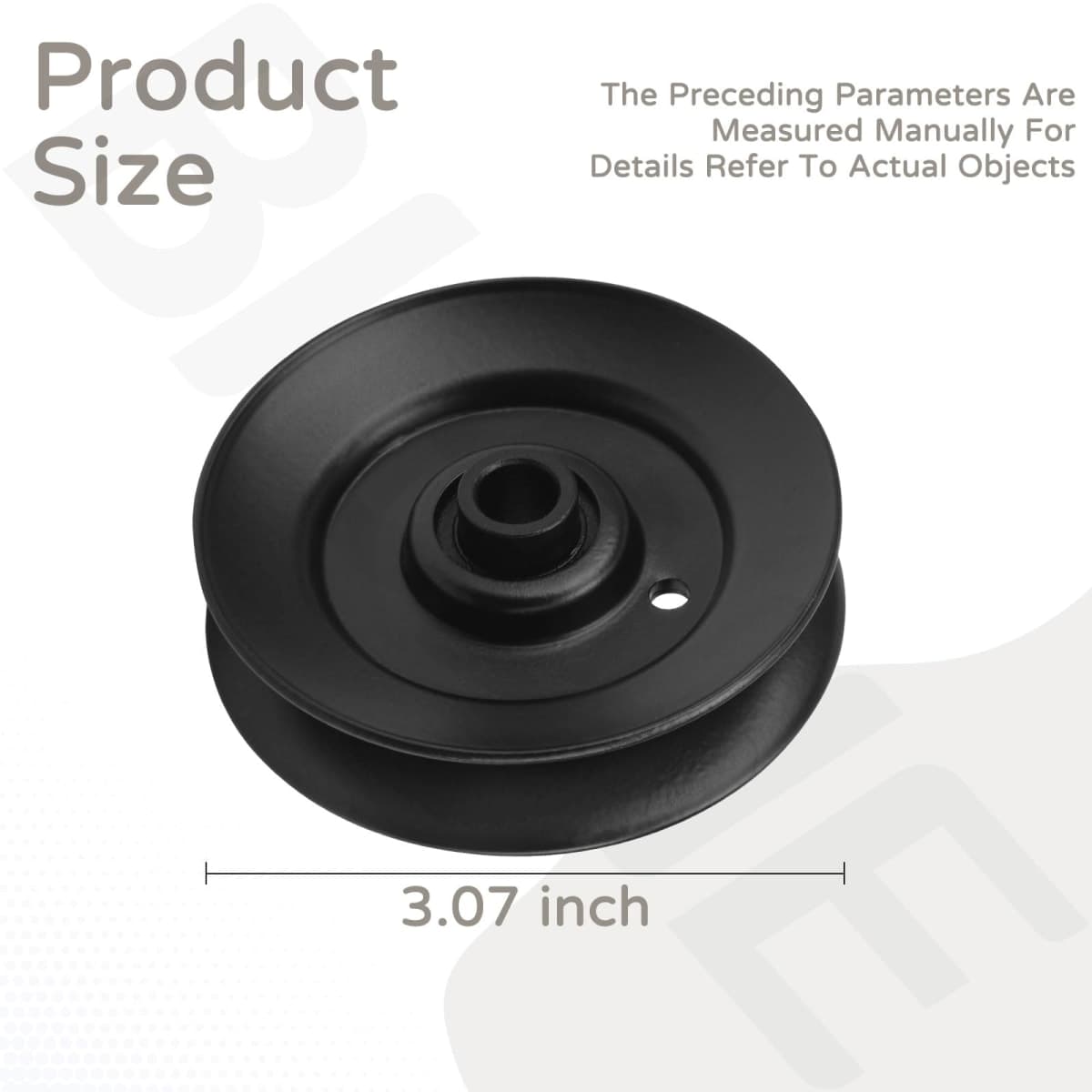 BIBIJIE 2 Pack 14326 Rotary V-Idler Pulley for MTD Troy-Bilt Cub Cadet 13RX91AT056 Replaces 756-04325 thumbnail 2