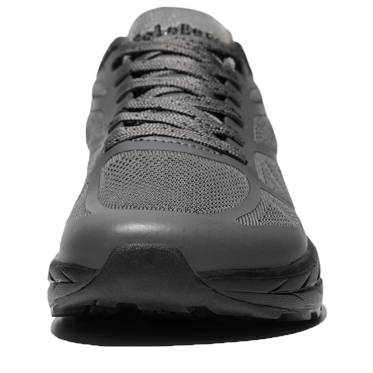 SoleEase Wide Toe Box Shoes for Men, Lightweight Non Slip Walking Sneakers with Barefoot Feel, Breathable Trail Gym Shoes, 510-grey, 12.5 Wide thumbnail 4