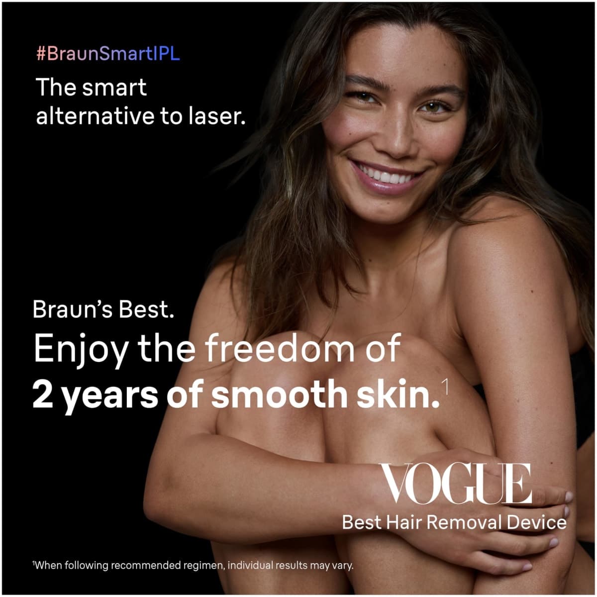Braun Skin i-Expert Smart IPL PL7219 at Home Laser Hair Removal for Women and Men with App, Premium Pouch, Venus Razor, 2 Smart Heads, Facial Trimmer thumbnail 2