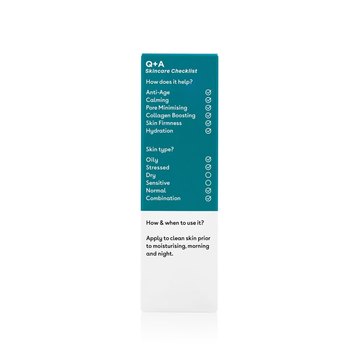 Q+A Zinc PCA Facial Serum (30ml), 99% Natural, Pore-Refining & Firming Serum with Zinc PCA and Reishi & Shiitake Mushrooms, Reduces Redness & Blemishes, Fragrance Free, Vegan & Cruelty Free Skincare thumbnail 2